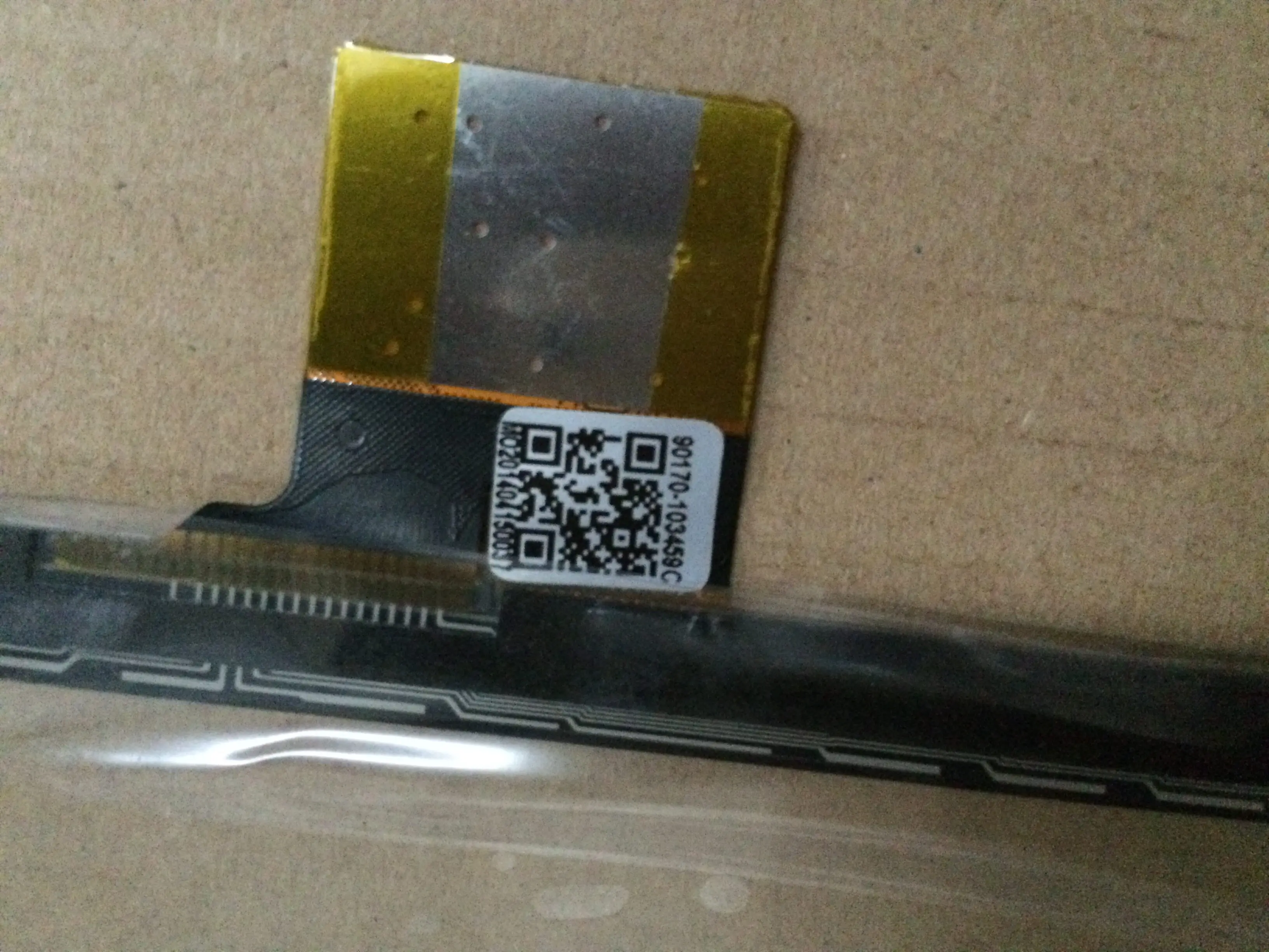 For 80701-1C3459C 90170-103459C Car touchscreen outer screen panel new original code is now black