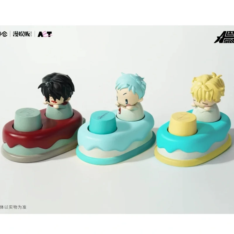Anime Alien Stage Fingertip Copritasti Q Versione Punto carino Scatola cieca Luka fino Ivan Mizi Hyuna Figura Giocattolo da collezione Regali