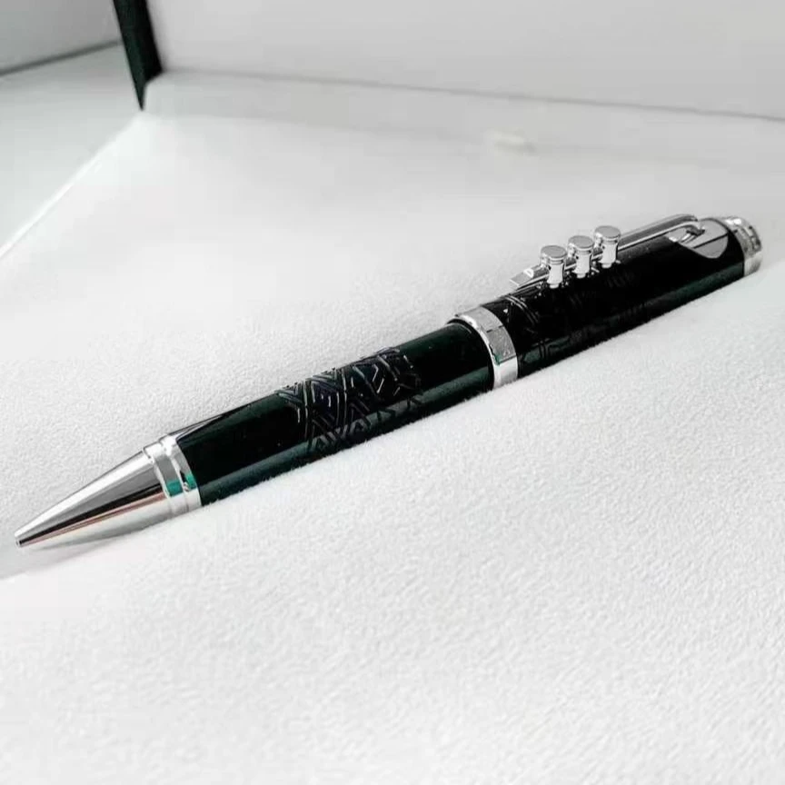 

Luxury Heavy Special Edition Exquisite Embossed Big Holder Ballpoint Pen Stationery Business Writing Gifts Office