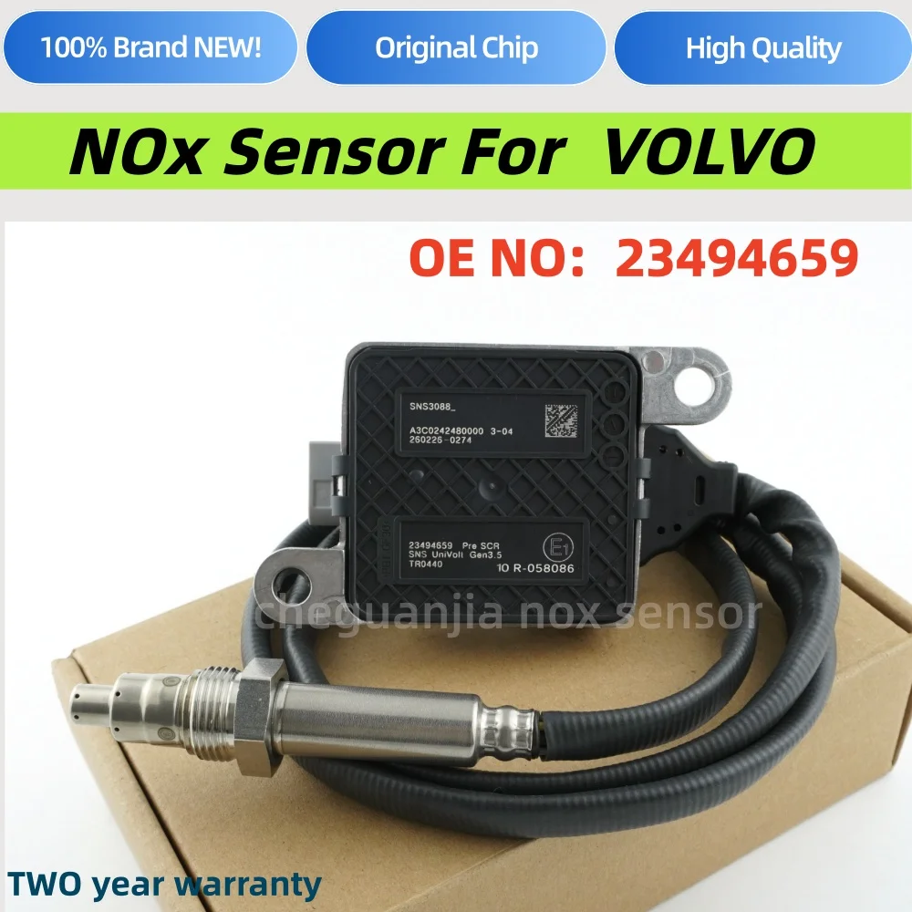 23494659 SNS3088 Novo sensor de óxido de nitrogênio para caminhões a diesel VOLVO Penta, sensor de emissão de óxido de nitrogênio Euro VI