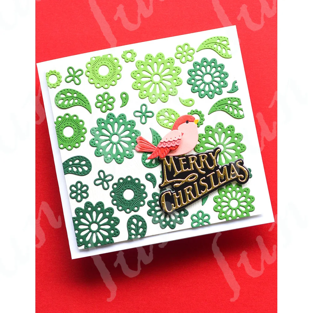 Christmas Snowman Metal Cutting Dies Scrapbooking Decoration Stencil Embossing Template DIY Handmade 2023 New Nordic Foxes Dies