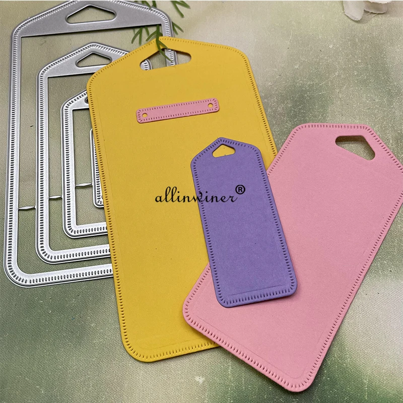 Irregular label Metal Cutting Dies Stencils Die Cut for DIY Scrapbooking Album Paper Card Embossing