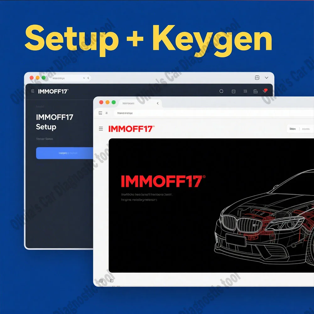 

New IMMOFF17 obd2 scanner Software EDC17 with keygen Immo Off Ecu Program NEUROTUNING Immoff17 Disabler and install video guide