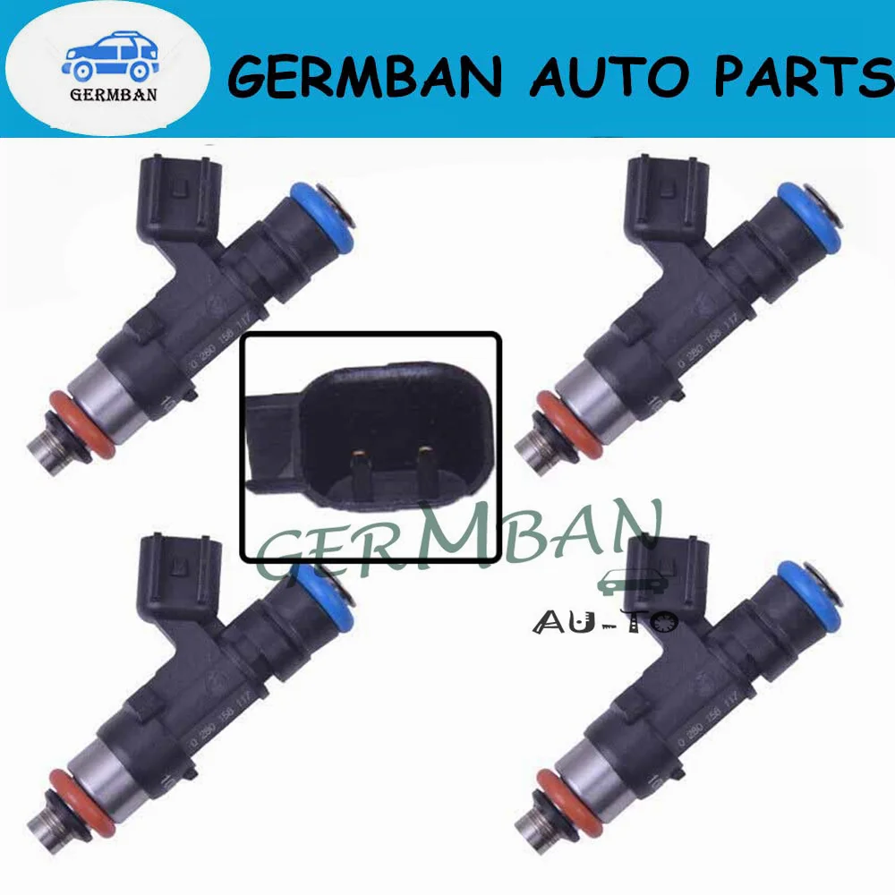 

Топливные форсунки 0280158117 60Lb 550cc для Volkswagen Passat, 1,8 T Turbo -A4 TT Golf Jetta Acura EV14 0280158298, 4 шт.