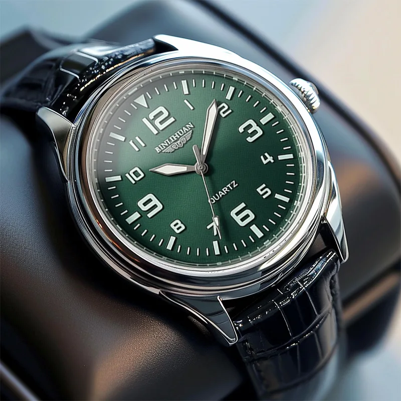 New Fashion Luxury Man Business Leather High Quality Watch Men Sports Casual Quartz Watches Students Watches Gifts Male Clock