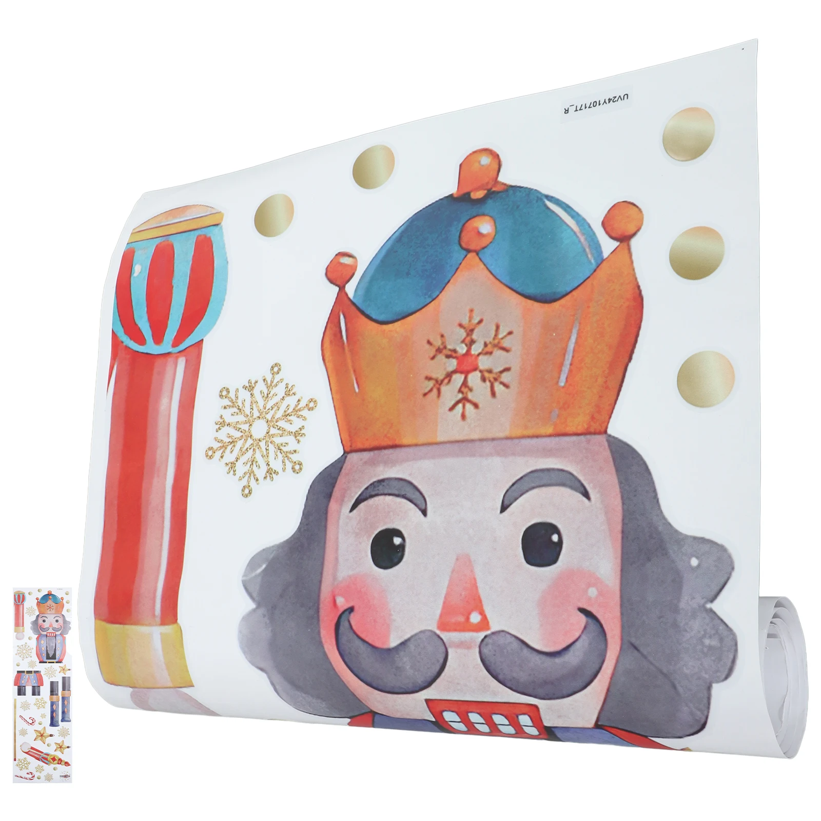 

Nutcracker Stickers Christmas Door Decorations Window Wall Pvc Holiday Dcor Nutcrackers