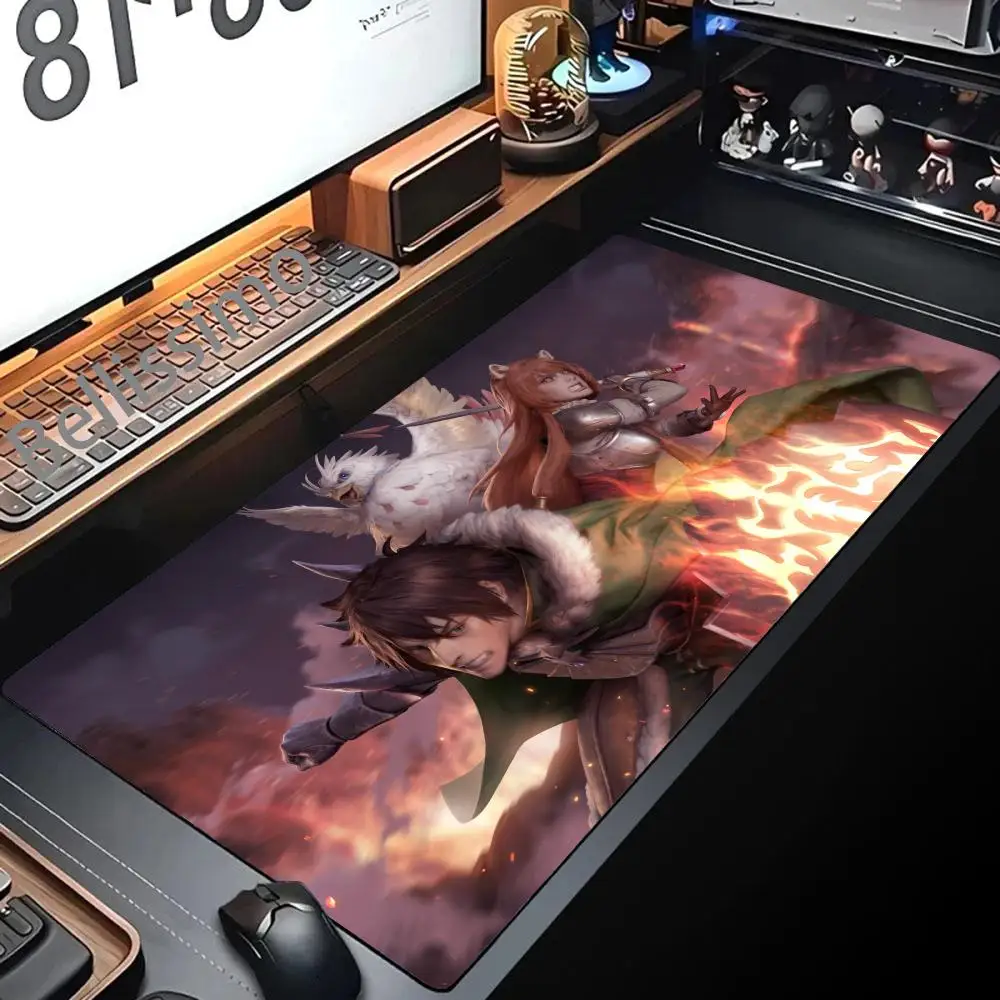 

The Rising Of The Shield Hero MINISO Mouse Pad Hot Large Game Mause Pads XL Lock Edge Size for Gamee Give gifts daughter boy bro