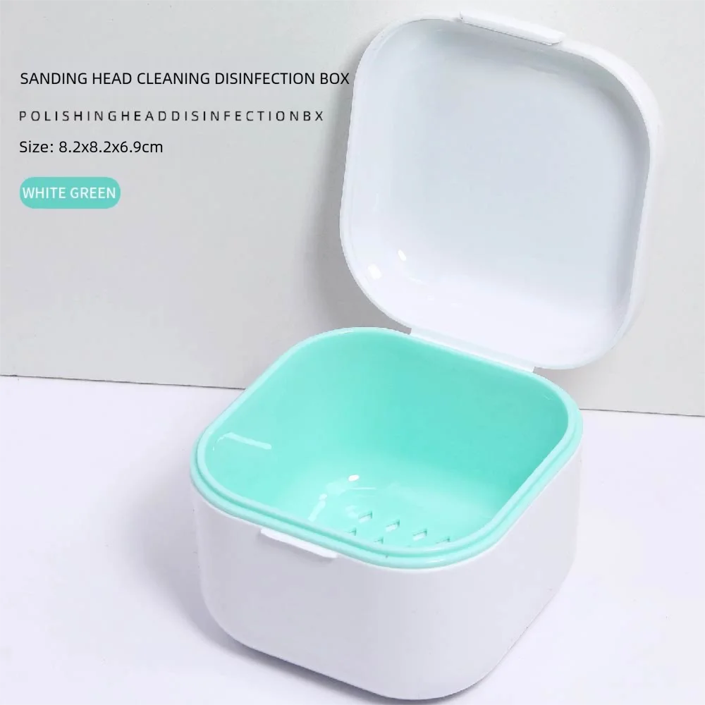 Nail Tool Sterilizer Box Plastic Sterilization Tray for Nail Art Accessories Tools, Disinfectant Container Soaking Box