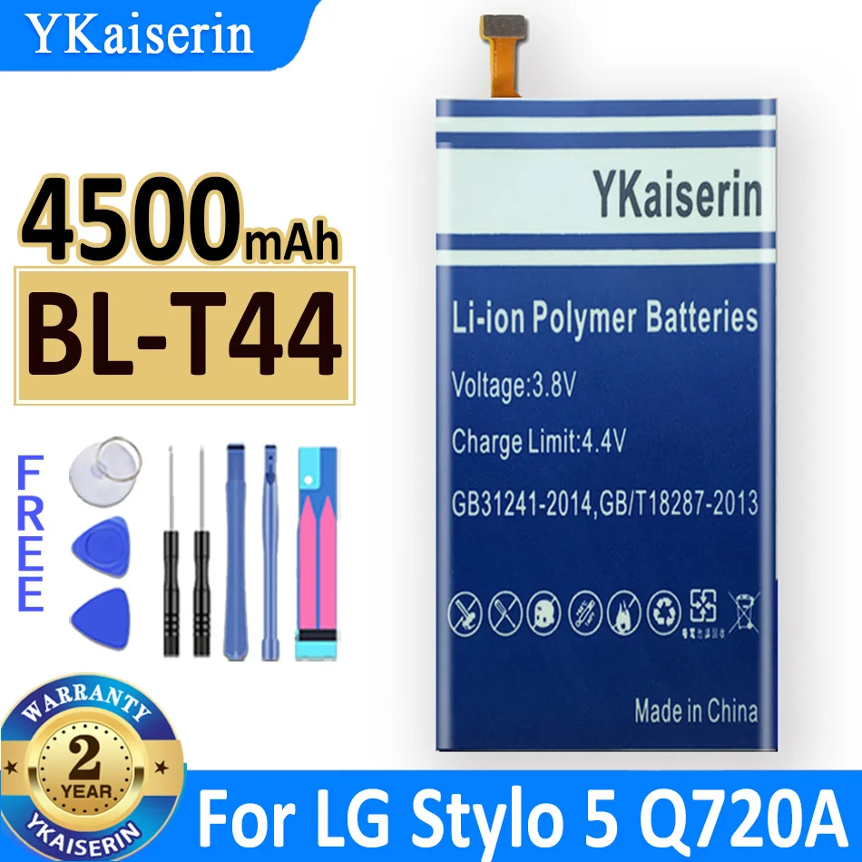 YKaiserin Battery For LG G8 V50 G8S Stylo5 S/N:EAC64578803 ThinQ LM-G810 K50S LMG820QM7 LM-V500 V500EM LMQ720PS LM-G820N G820N