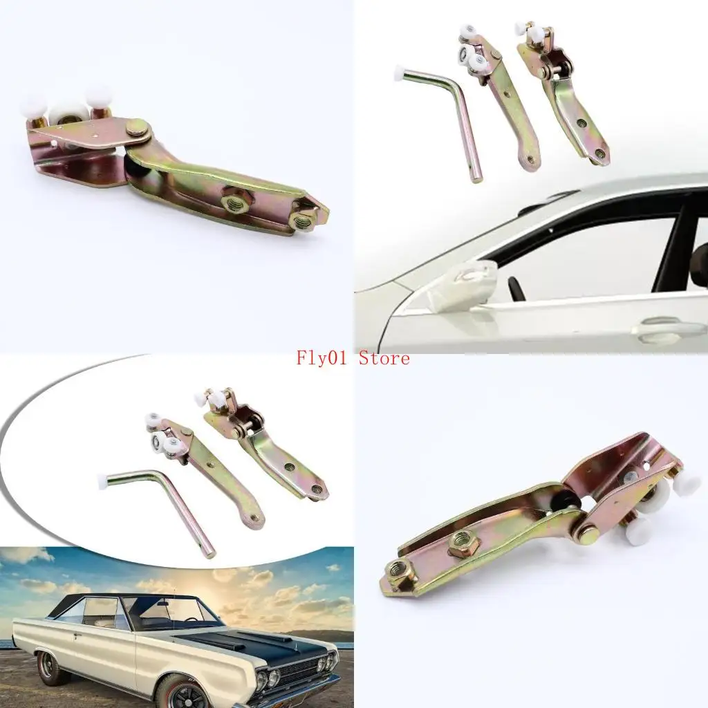 

Car Right Sliding Door Roller Guide Set Sliding Door Roller for T4 701843436 701843335A 701843406B Replacement Accessory