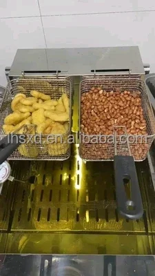 Commercial Electric Fryer Fried Chicken Fryer French Chips Fries Oven  Fast Food Fryer