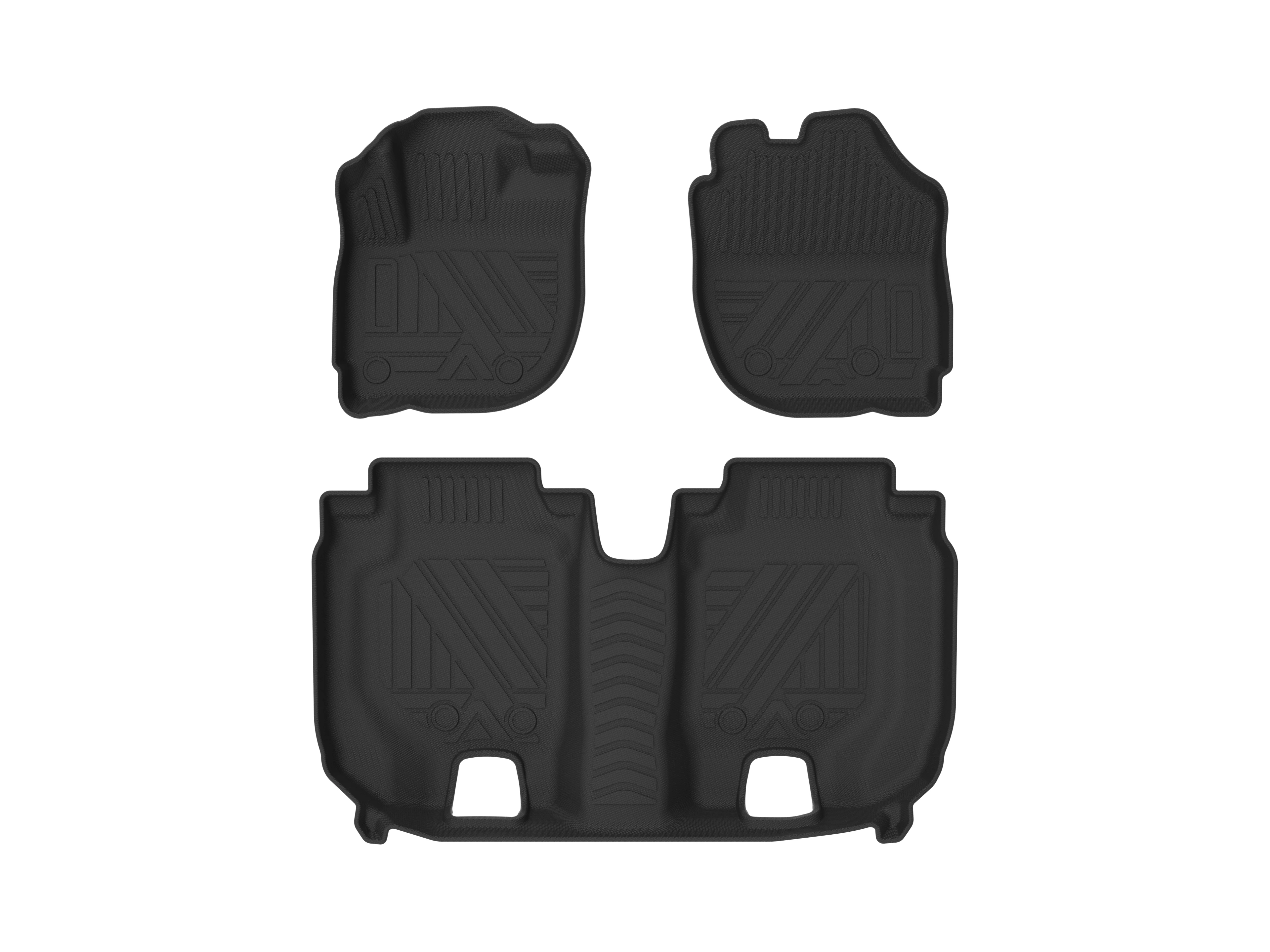 

TPE Car Floor Mats for Honda HR-V 2016-2023 2024 Waterproof Protective Rubber Car Pad Liner Auto Interior Accessories