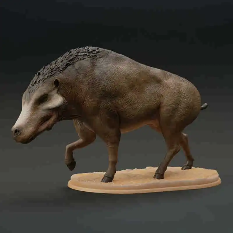 1/35 8cm Daeodon Model Toy Ancient Extinct Life Dinosaur Model Gk Customize Entelodontidae Prehistoric Giant Pig