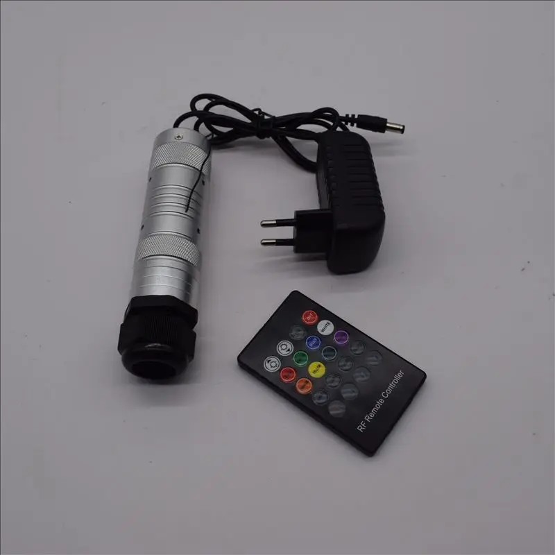 Moteur d'éclairage LED APP 6W RGBW, avec Point de Flash scintillant, câble à Fiber optique PMMA pour éclairage décoratif