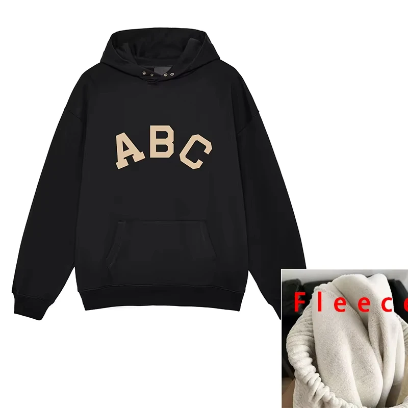 2024 Luxury Brand Unisex Streetwear Tops Graphic Winter Autumn Men's Womens Hoodie Letter Street Hip-hop Leisure Loose Pullover