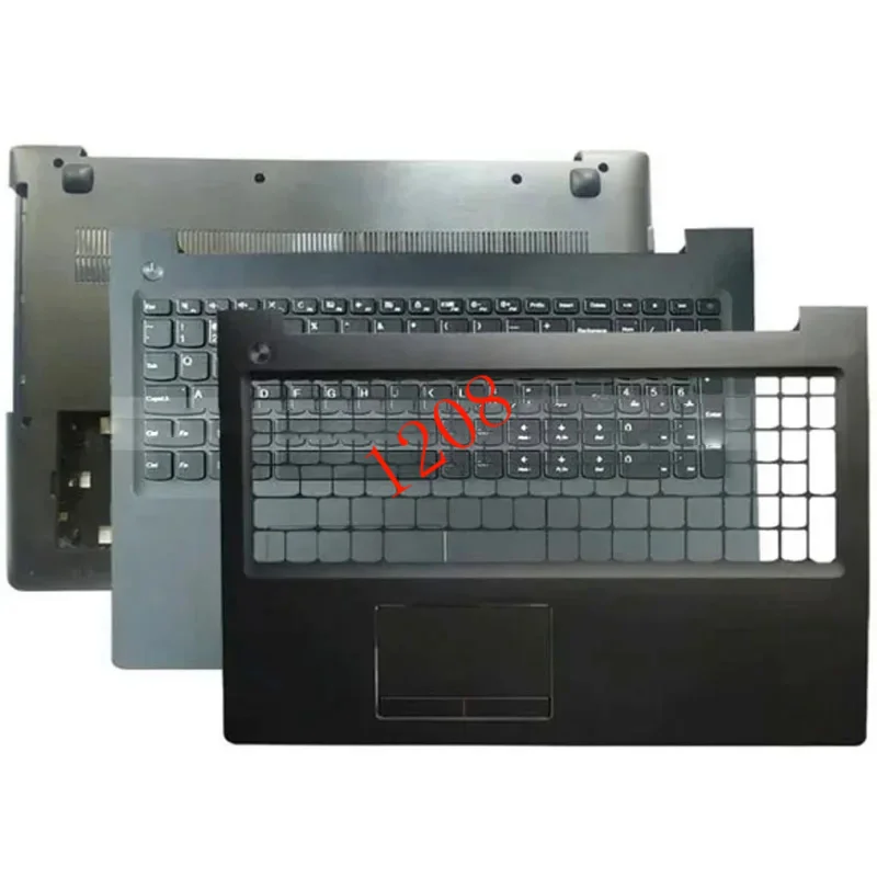 

Новый ноутбук для Lenovo IdeaPad 310-15 310-15abr 310-15isk 510-15 510-15ikk 510-15isk Упор для рук, верхний корпус/нижний корпус, черный