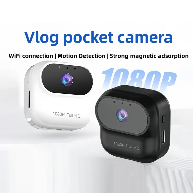 カメラa8、ペット用カメラ、高画質wi-fi監視カメラ、サイクリング用、ポケットサイズ、ヘッドセット型カメラ