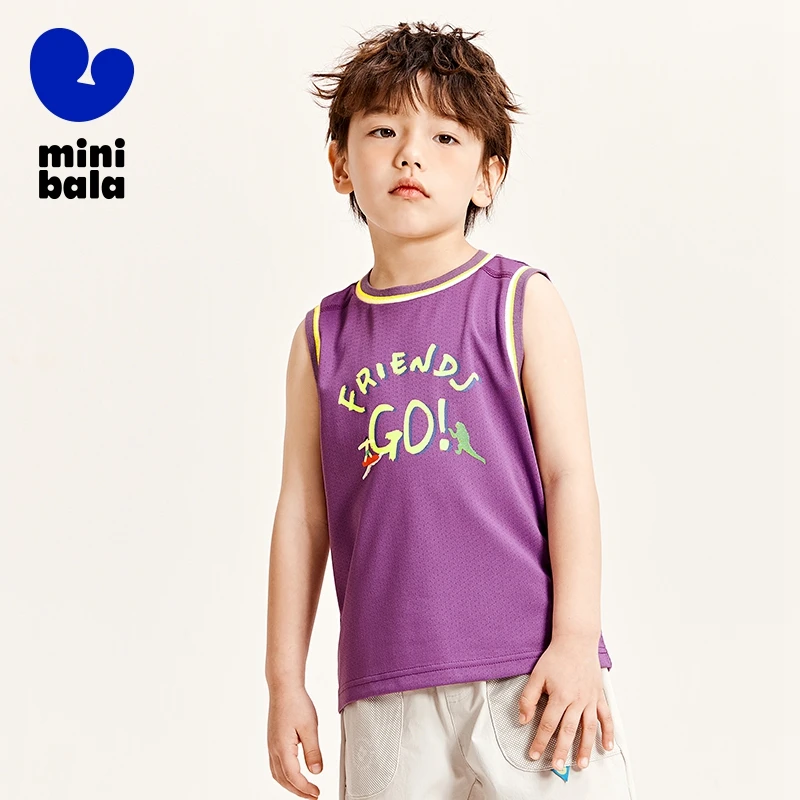 Mini Bala-Chaleco deportivo para niños, chaleco ligero y transpirable para bebés, novedad de verano 2024