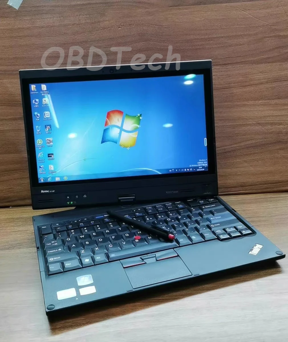 Thinkpad X230T I5 3320/I7 3520 2in1 Rotation Tablet Touch Diagnostic Laptop Office Student PC for alldata mitchel can clip vci3