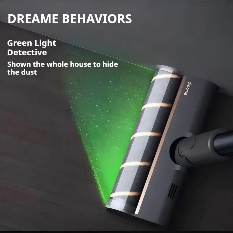 Dreame V12S V16S V11 V12 T10 T20 T30 T20pro T30NEO V16 V12pro Roller Brush With Green LED Dust Soft Velvet Floor Brush Head - 3