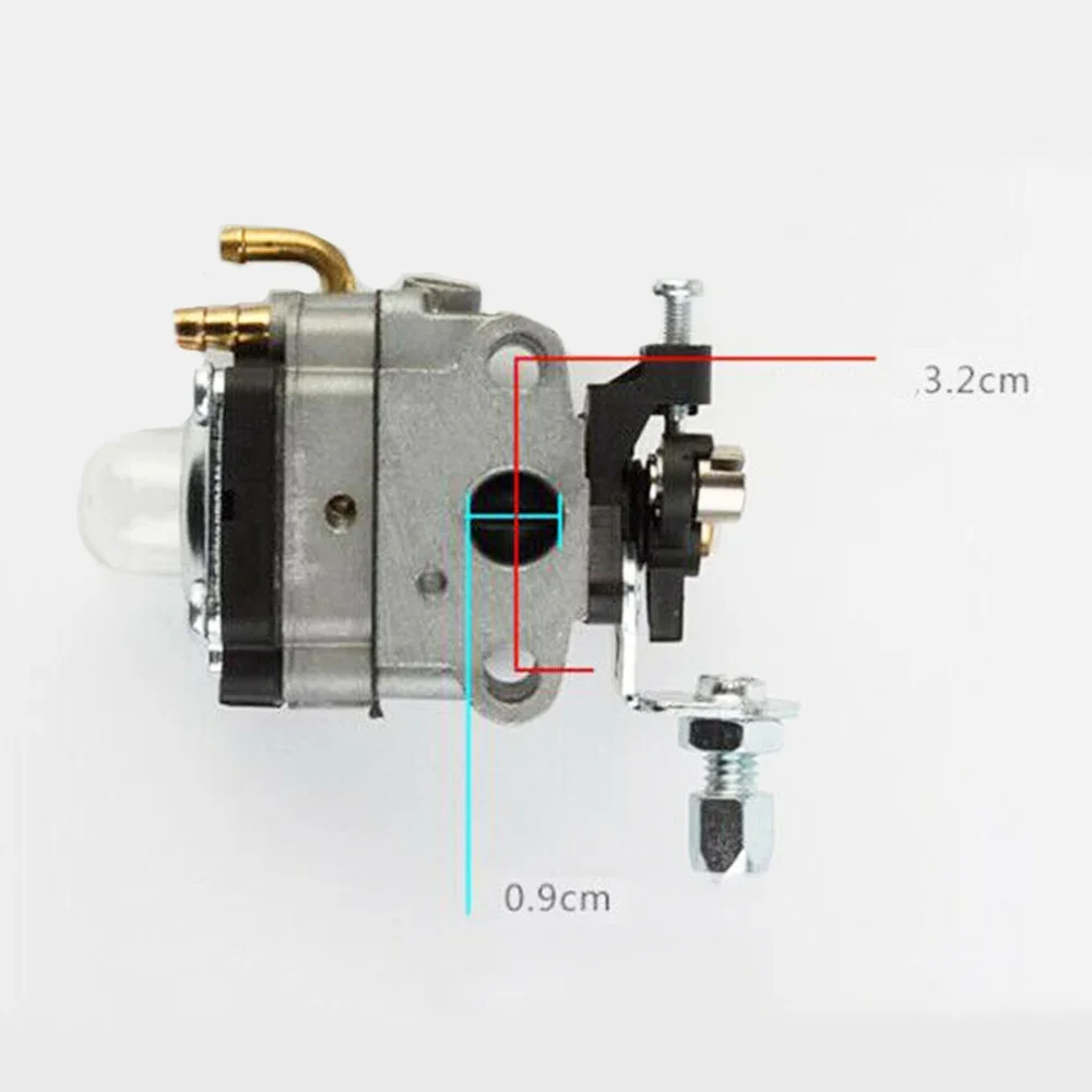 Imagem -03 - Carburador de Longa Duração para Motosserra Carb Strimmer Cortador de Sebes Cortador de Escova Baixo Consumo Energético mm 26cc