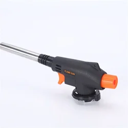 Welding Gas Burner Flame Torch Gas Torch Ignition BBQ Cooking Camping Ignition Flamethrower Outdoor Camping Tool