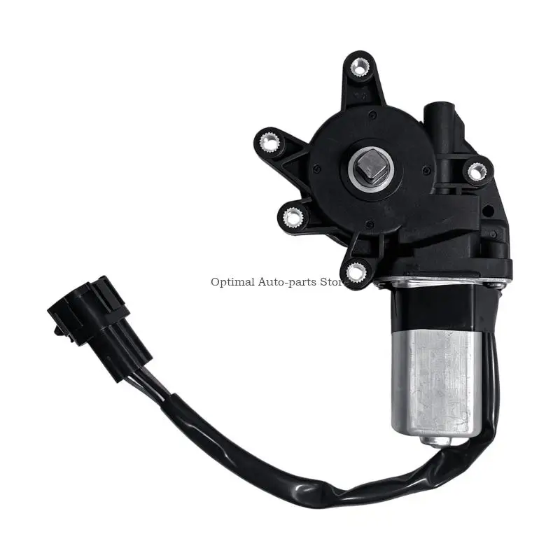 80731-ED000 Car Window Motor with a Visible Square-Profile Output Spindle