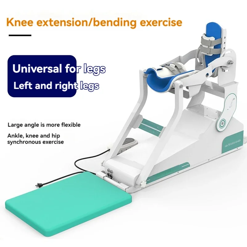 Hemiplegia rehabilitation exercise device for lower limb stiffness, bending and extension after fracture surgery