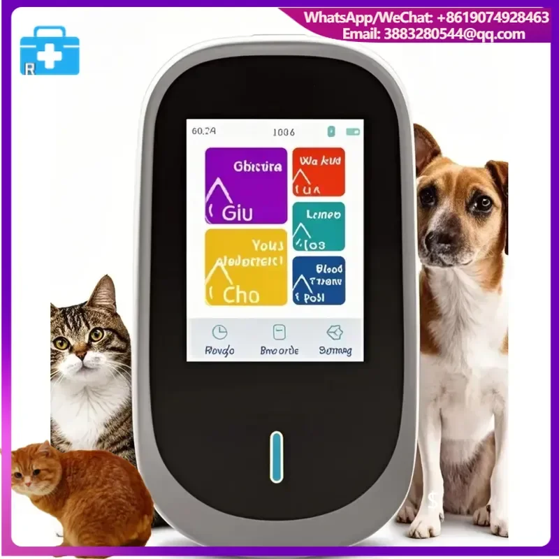 Portable Veterinary Lactic Acid Tester Rapid Detection Monitoring System For Accurate Lab Animal And Clinical Use