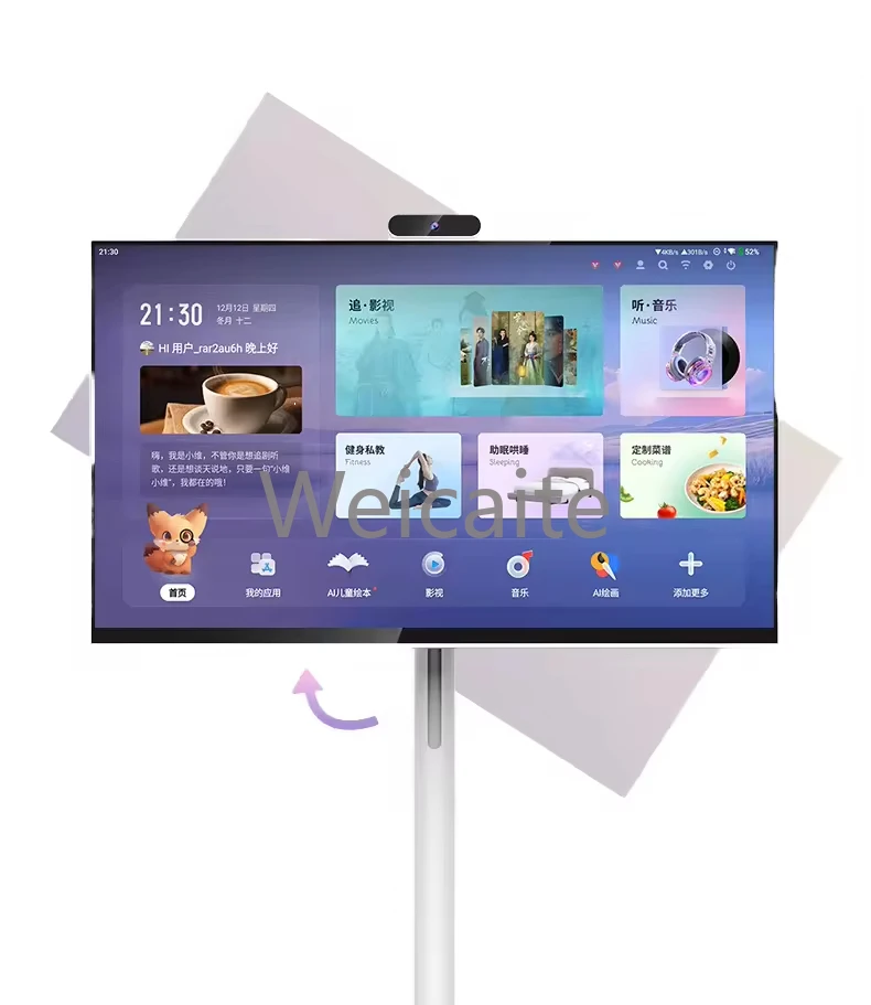 

New Arrival 32-Inch Portable HD Smart TV WIFI Android 13 OS Googleplay LED White for Business Home-Party Gaming Entertainment
