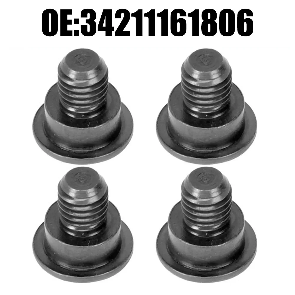 4pcs Set Screw Bolt Brake Disc 34211161806 For Bmw 1 2 3 5 6 7 Series 34211161806 High-Quality Easy Installation