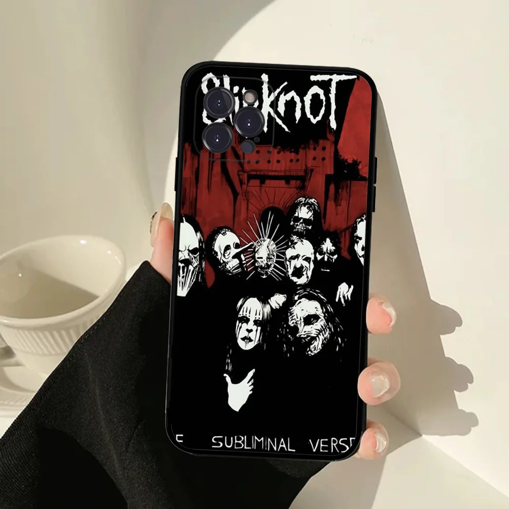 S-Slipknots-Rocks Phone Case For IPhone 16 15 14 11 12 13 Mini Pro XS Max Cover 6 7 8 Plus X Funda Shell
