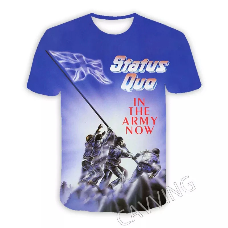 الحالة كو روك الجرافيك تي شيرت ثلاثية الأبعاد طباعة الرجال النساء الهيب هوب الاتجاه تي شيرتات قصيرة الاكمام المتضخم الشارع الشهير Harajuku المحملة Y2k #3