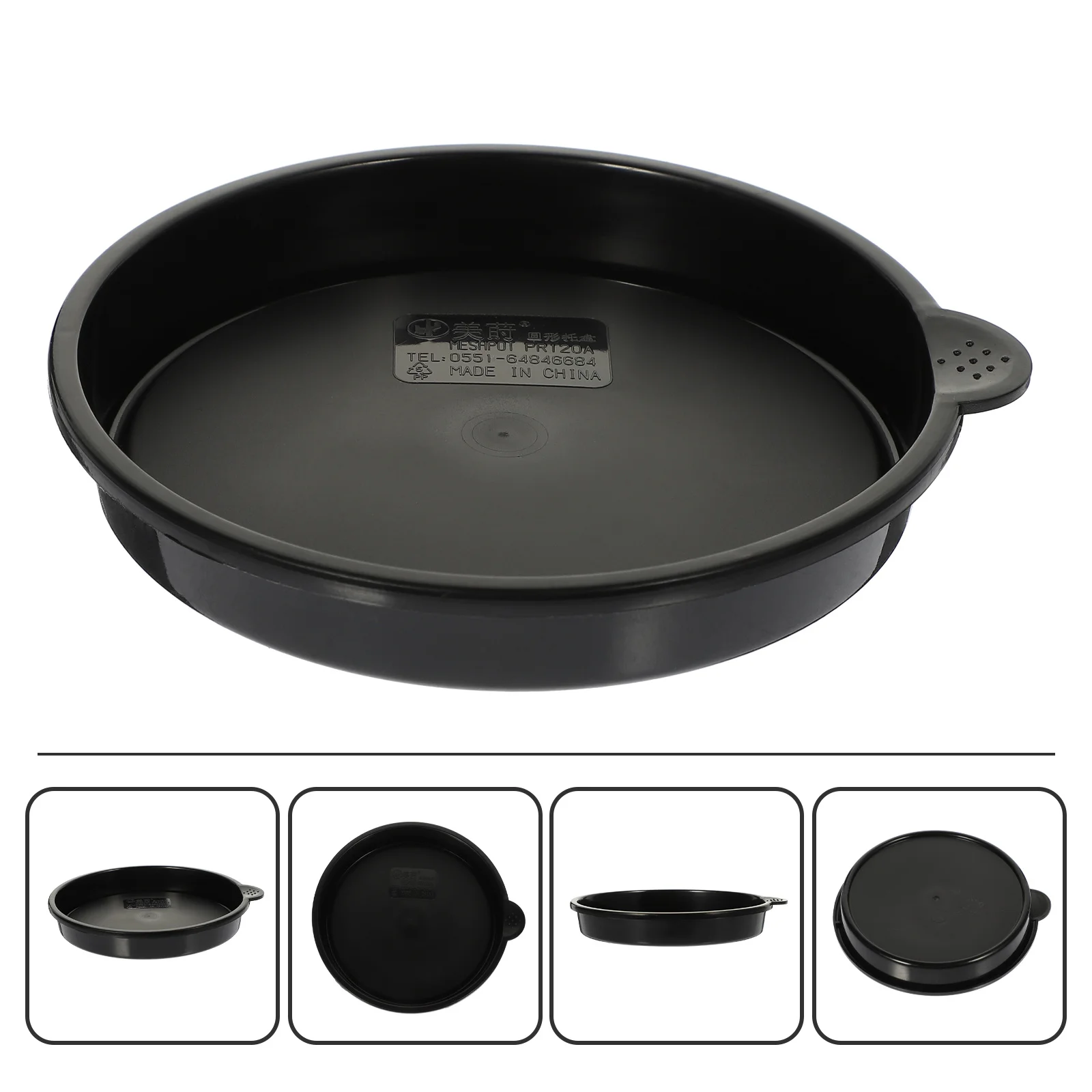 

5Pcs Resin Flowerpot Bases Durable Plant Pot Saucers Flower Pot Trays Water Drainage Gardening Use Gardening Flowerpot Base