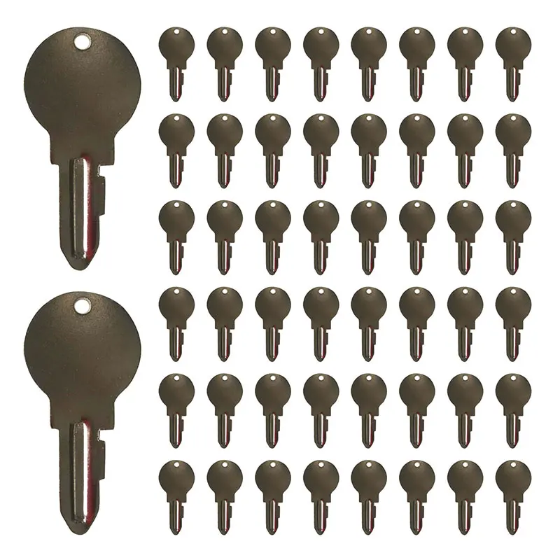 

50Pc Ignition Keys 32130-31812 37150-31810 Compatible With Kubota L225 L245 L2601 L295 L185 L2200 L245 M4050 M4500 M7500