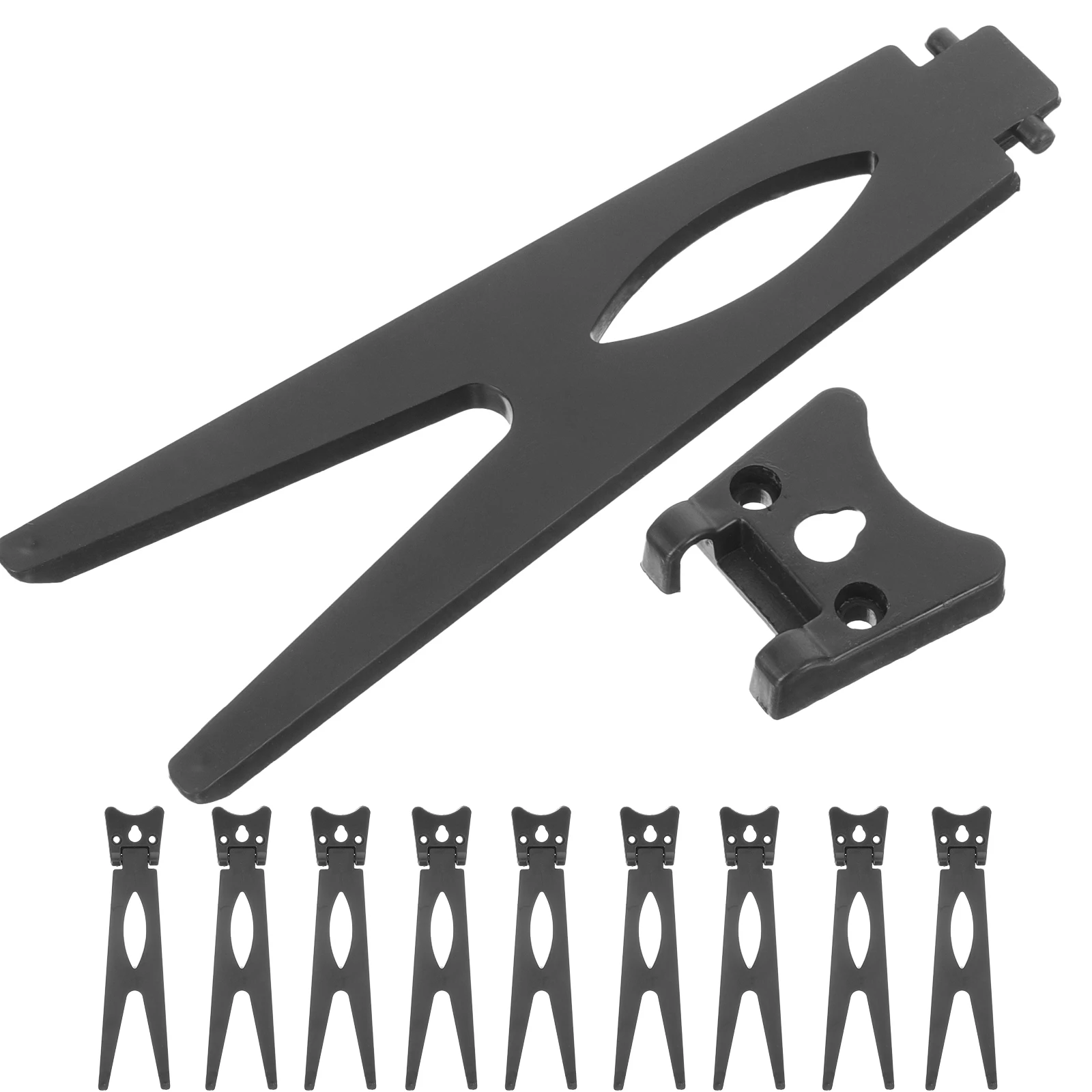 

10 Pcs Photo Frame St Display Holder Plastic Brackets Picture Support Studio Desktop Tabletop ganizer Replacement