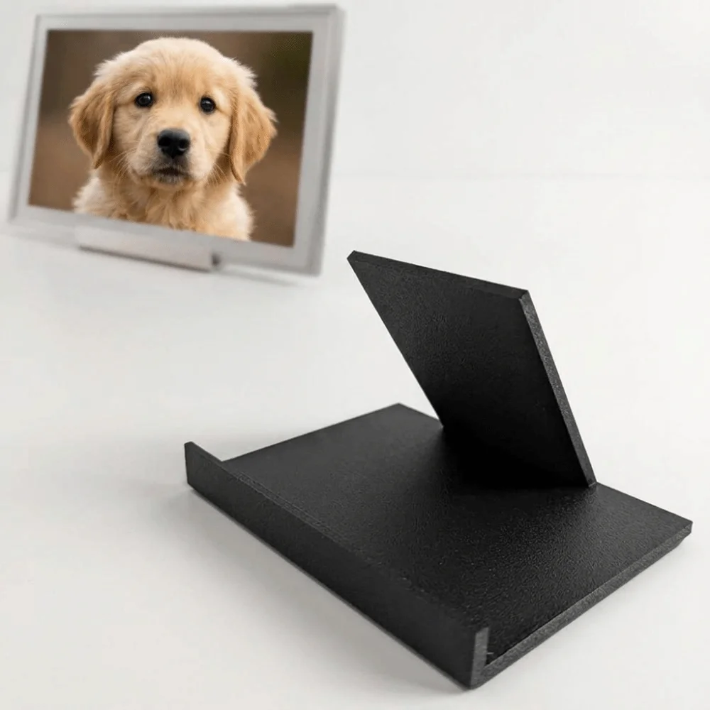 Non-Slip Base Desktop Stand Tool-Free Setup Sturdy Display Stand Bracket Widened Base Space-Saving Stable Base Stand Desk Setup