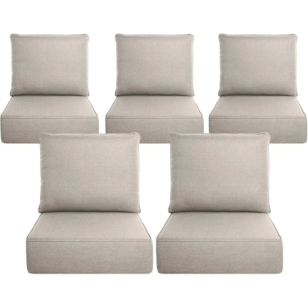 

Luxury 6Tick Outdoor Cusion 5 t - 24 x24 Inc28D Sponilling ade-Resistant Cair Cusion, Spill ProoRemovale Patio urniture lacement
