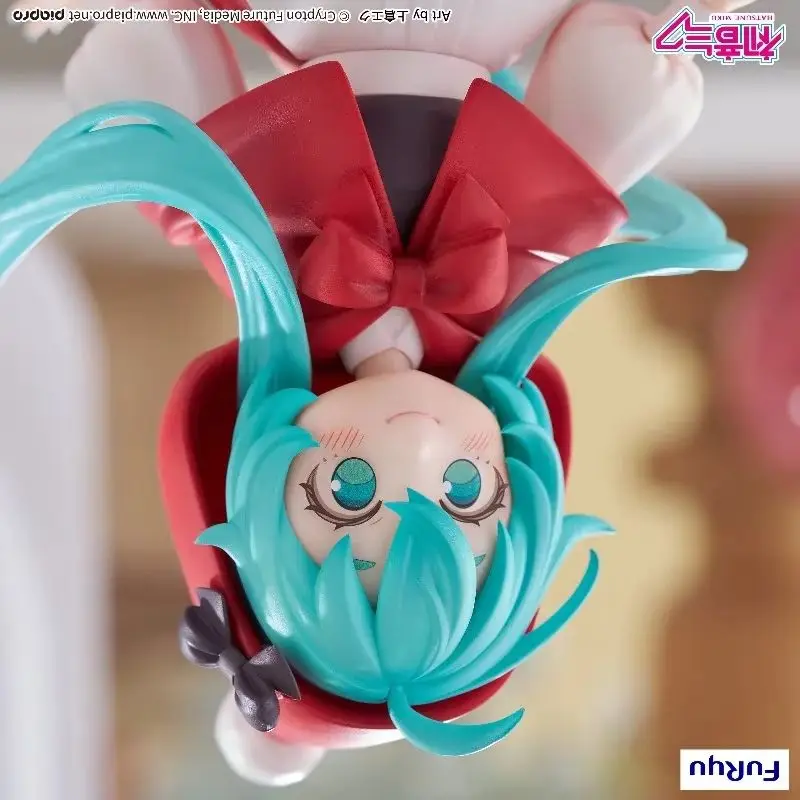 在庫ありオリジナル-furyu-初音ミクエルフシリーズ赤ずきんちゃん-pvc-アニメキャラクターモデルコレクションホリデーおもちゃギフト