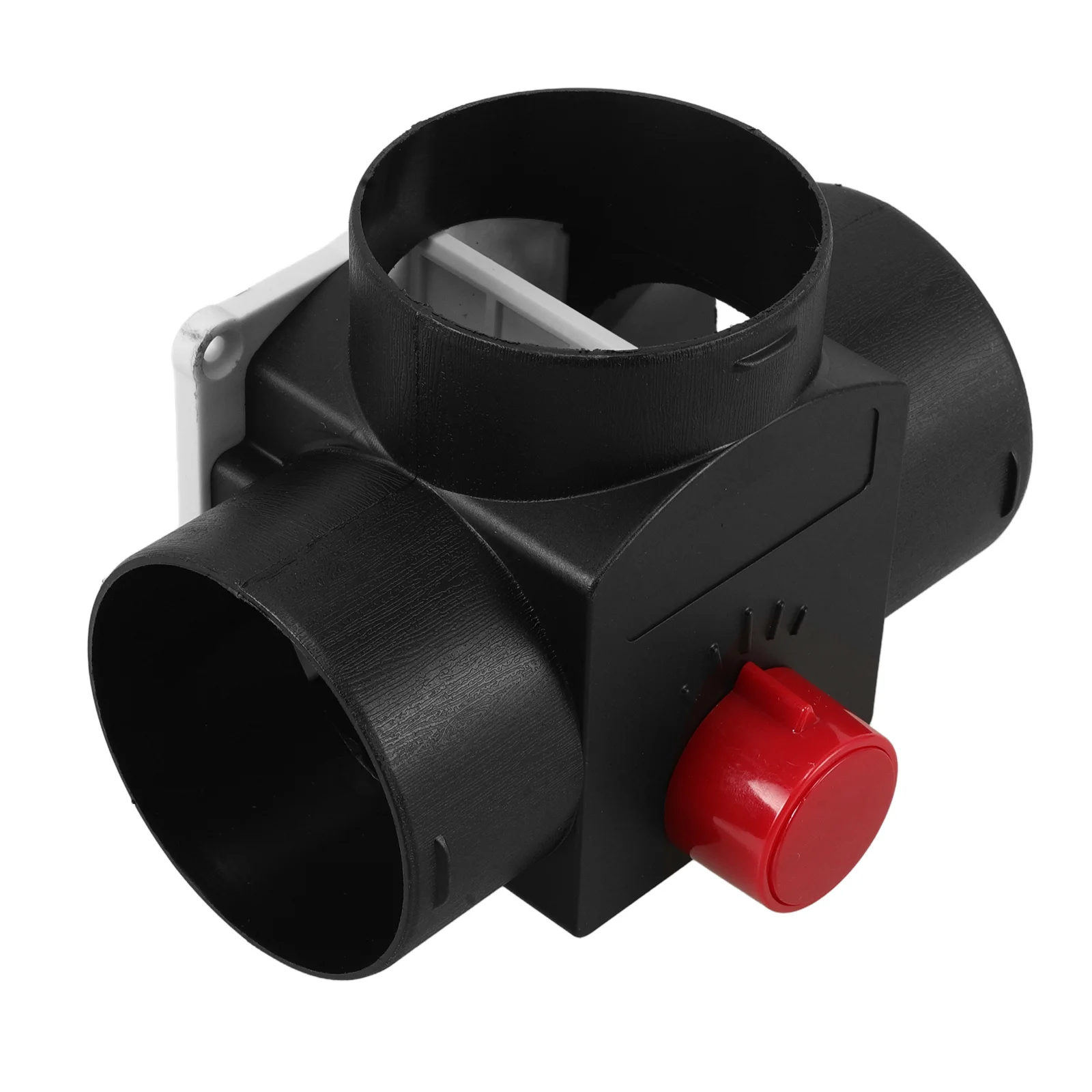 

Plastic Three-Way Parking Heater Flow Control Valve 75mm Air Outlet Ducting Connector Easy Installation for Car Rv