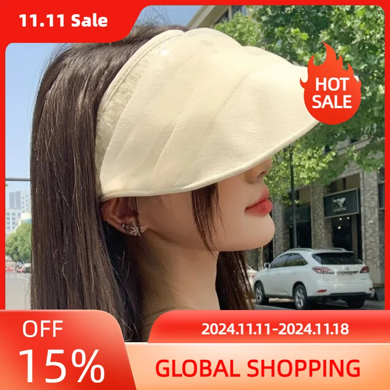 

Шляпа рыбака женская летняя уличная Солнцезащитная с широкими полями и УФ-защитой