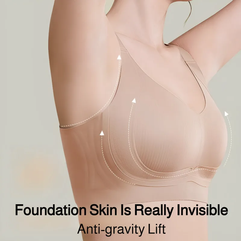 حمالة صدر نسائية لاسلكية بدون خياطة، ملابس داخلية مريحة رفيعة ومضادة للترهل، داعمة قابلة للتعديل، ناعمة قابلة للتنفس، للاستخدام اليومي #5