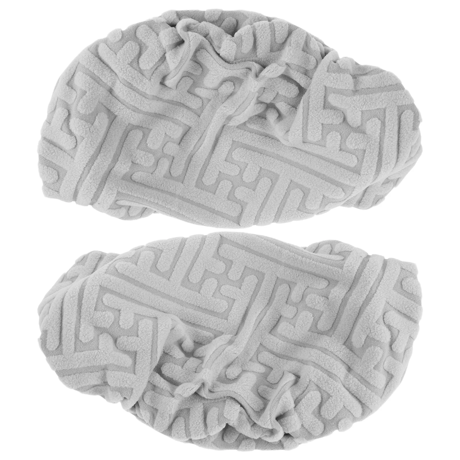 

2Pcs Round Bar Stool Covers Grey Washable Stretchy Elastic Seat Covers for Kitchen Dining Room Stool Cushion Protector 37-48Cm