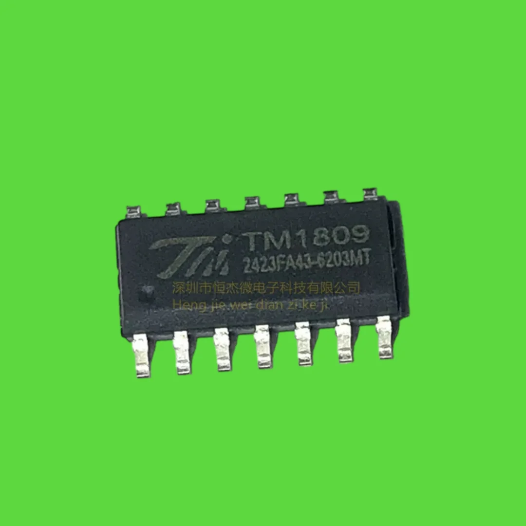 10PCS/New Original TM1809 Package SOP-14 Slide Lantern 9 Channel LED Driver Control IC Chip