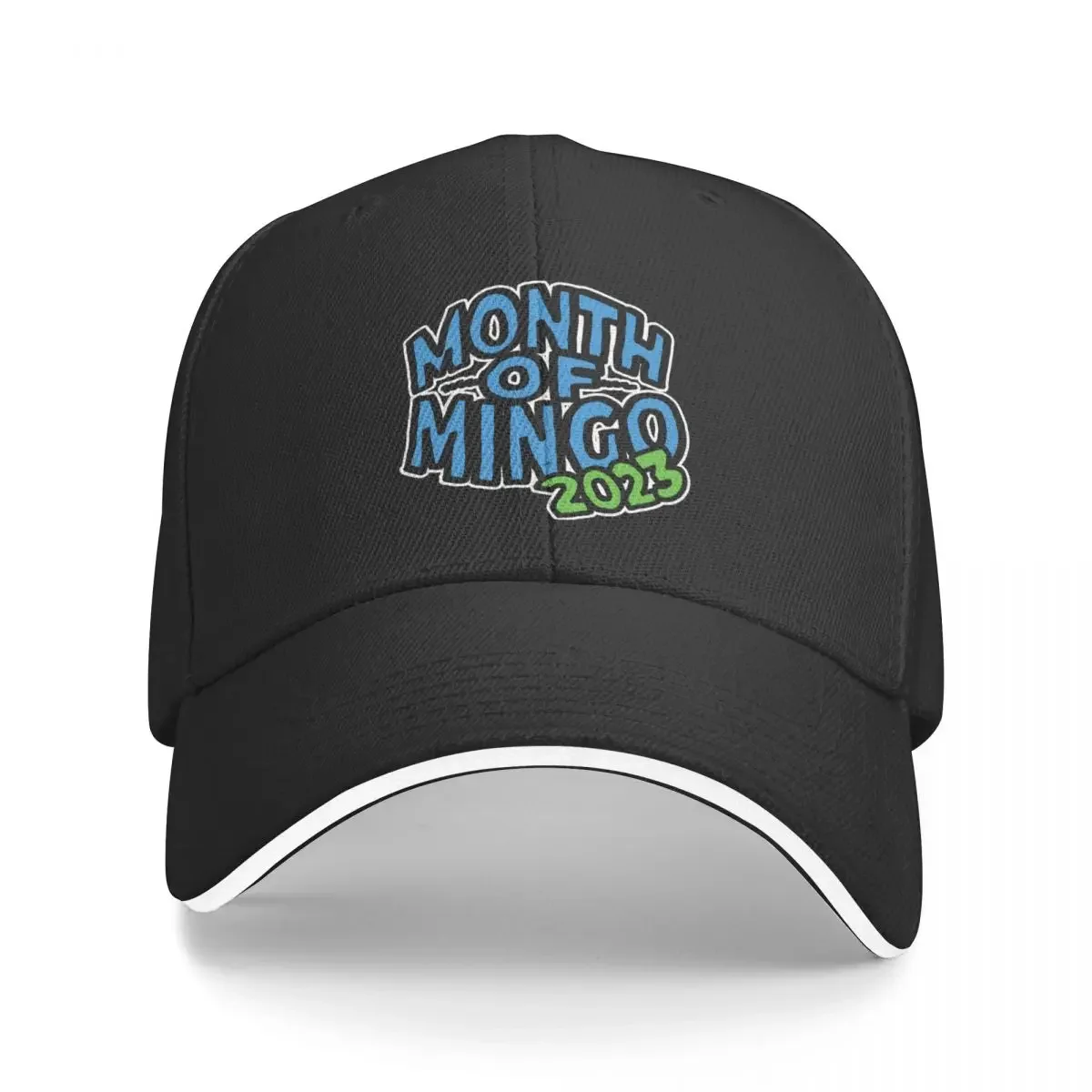 Month of Mingo 2023 Logo (w/ white outline) Baseball Cap birthday Fishing cap Mens Tennis Women's