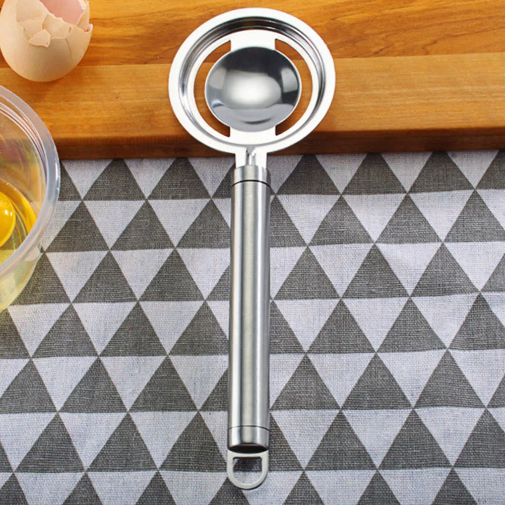 

2Pcs Egg White Separator Stainless Steel Egg Yolk Filters Dividers Sieves Kitchen Tools Easy Baking Cooking Solution