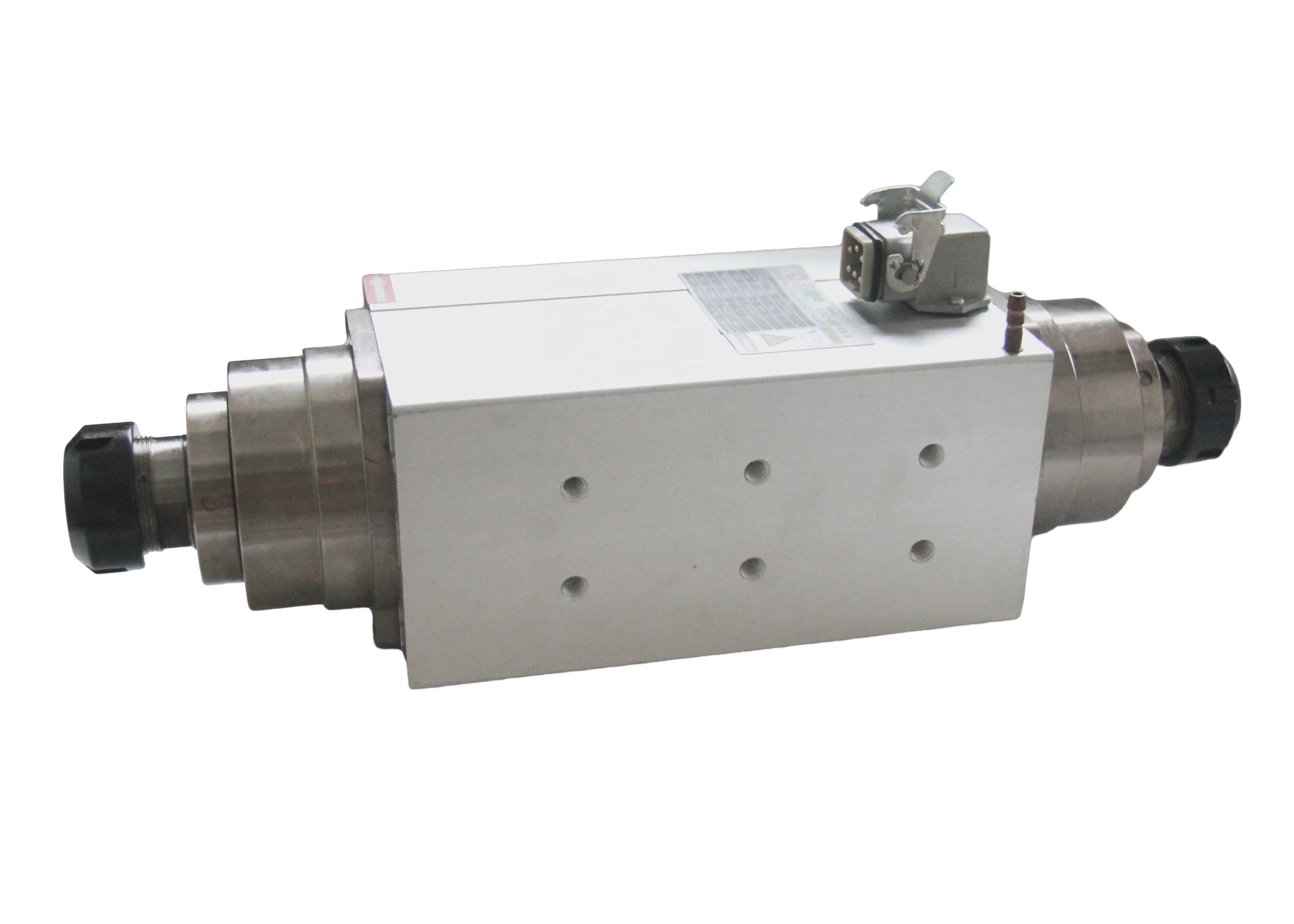 6kw Axis Dual 18000rpm Square High Speed High Frequency Air Cooled CNC Router Spindle Motor For Wood