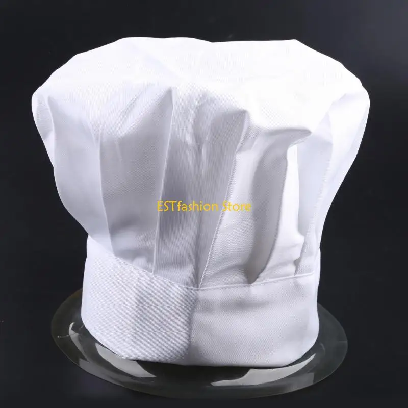 Y5GC NOUVEAU COOIL MEN ALIGABLE ALIGNABLE Cuisine Baker Chef Elastic Hat Catering