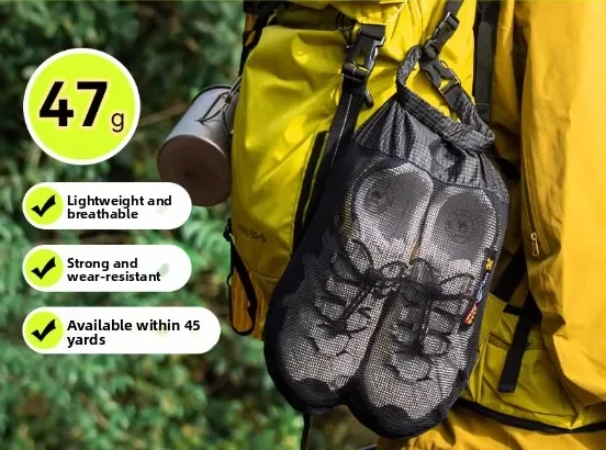 

Large-Capacity Outdoor Backpack for Camping, Hunting & Hiking - Lightweight Design with Release Buckle, Fixed External Expansion