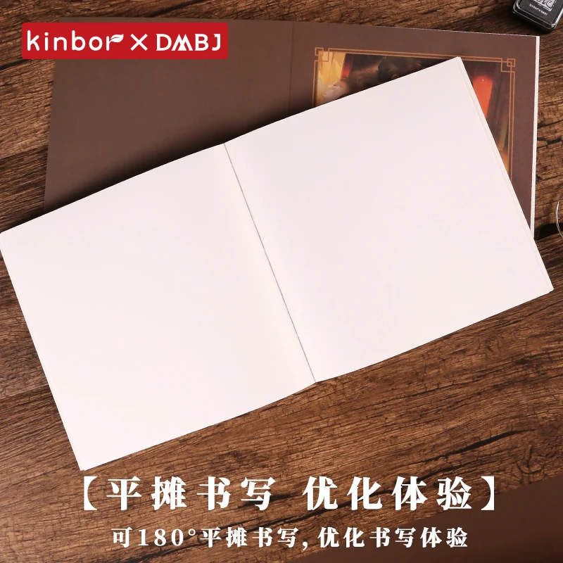 The Lost Tomb Genuine Authorization Notebook Square Stamp Collection Book with Blank Inner Pages Zhang Qiling and Wu Xie